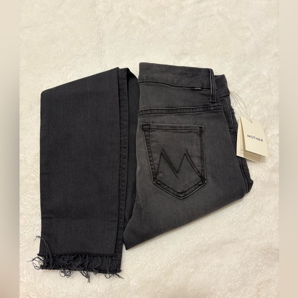 Mother High Waisted Looker Ankle Fray Size 24 NWT - Picture 9 of 16